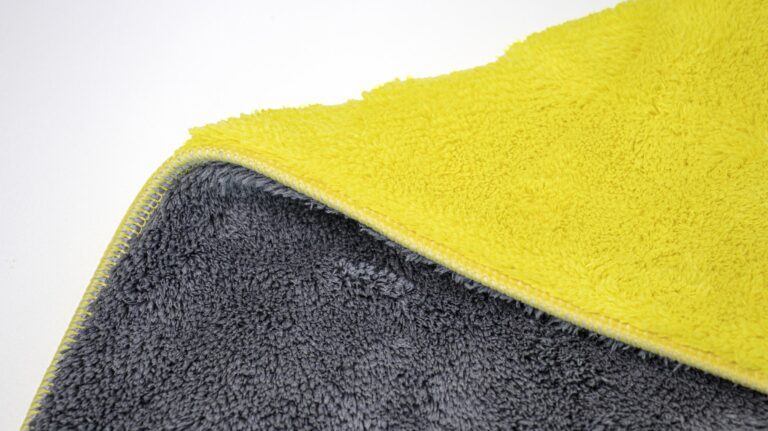Microfiber Double Sided Car Cleaning Cloth Brown (Square)